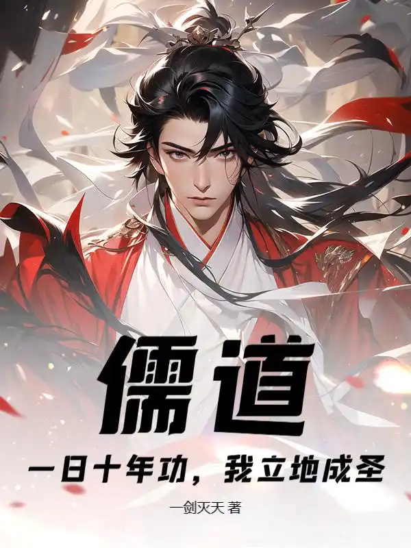 儒道：一日十年功，我立地成圣封面