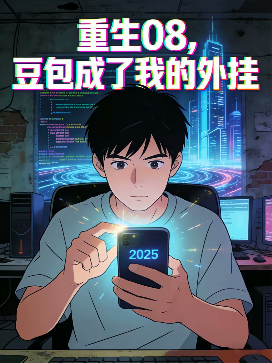 重生08，豆包成了我的外挂封面