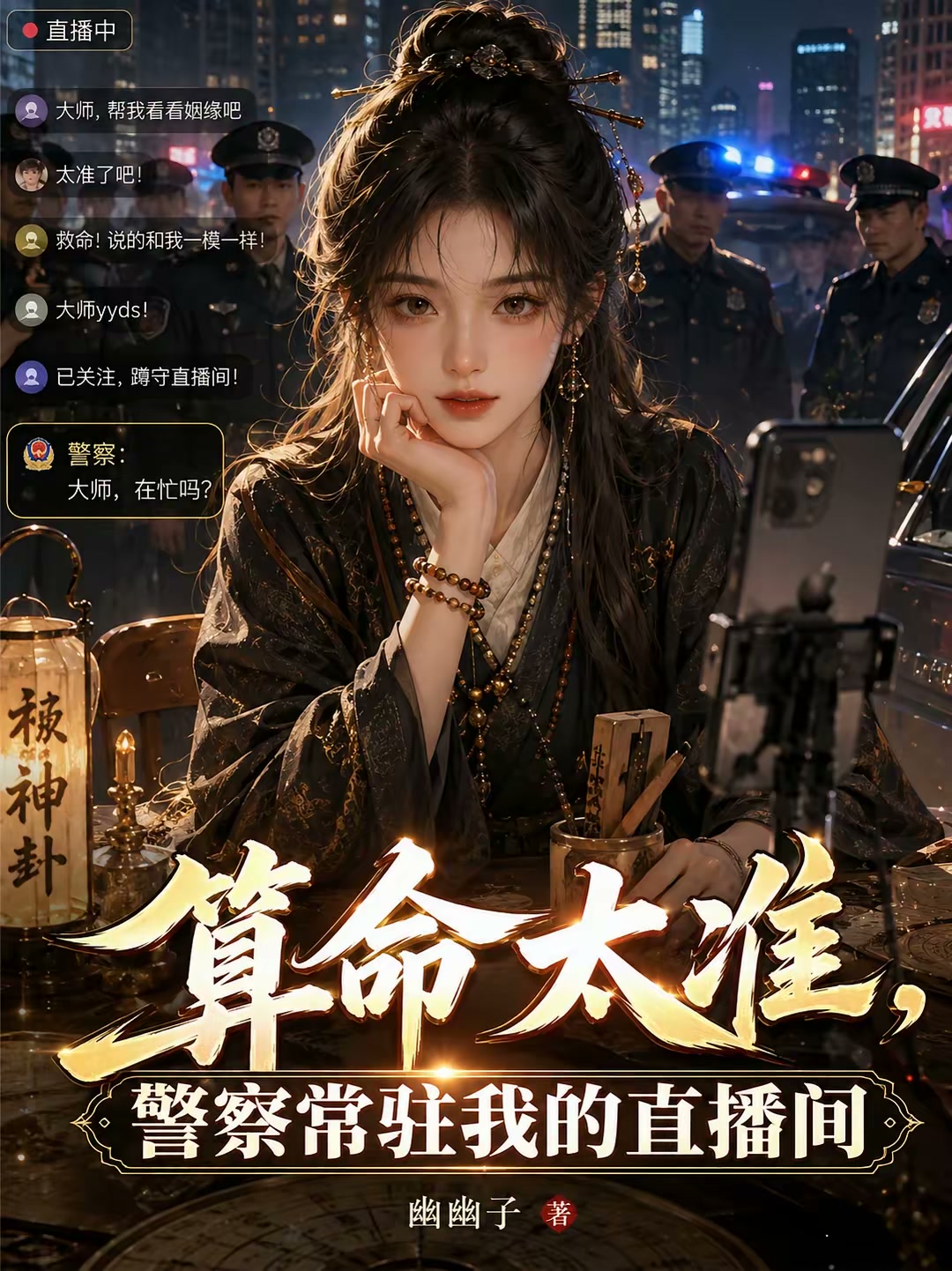 算命太准，警察求我收起神通封面