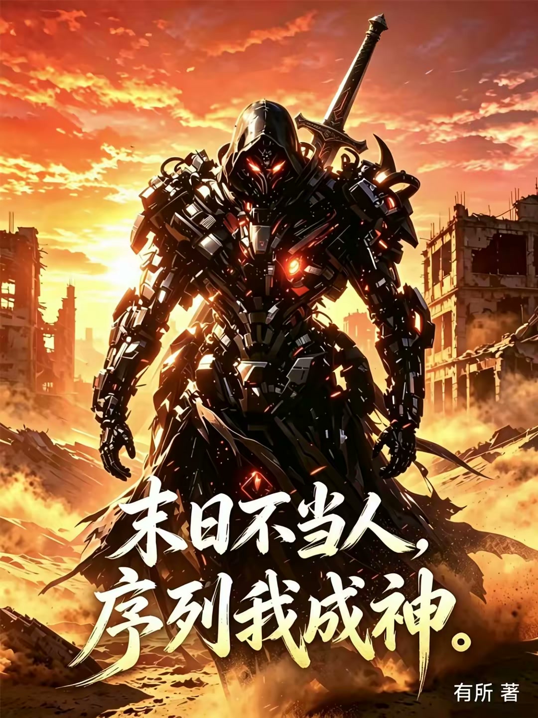末日不当人，序列我成神封面