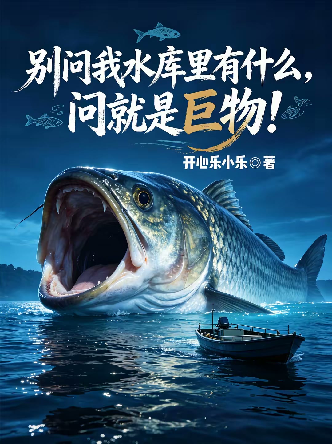 水库无限加速，钓鱼佬排队爆竿！封面