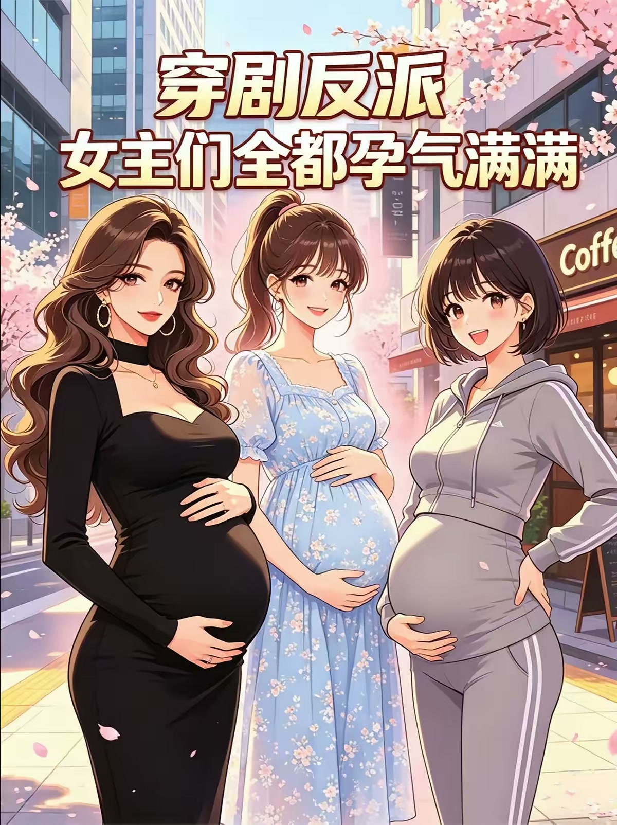 穿剧反派，女主们全都孕气满满封面