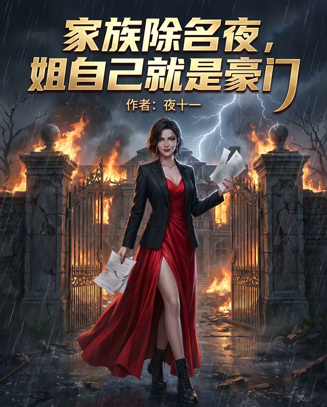 家族除名夜，姐自己就是豪门封面