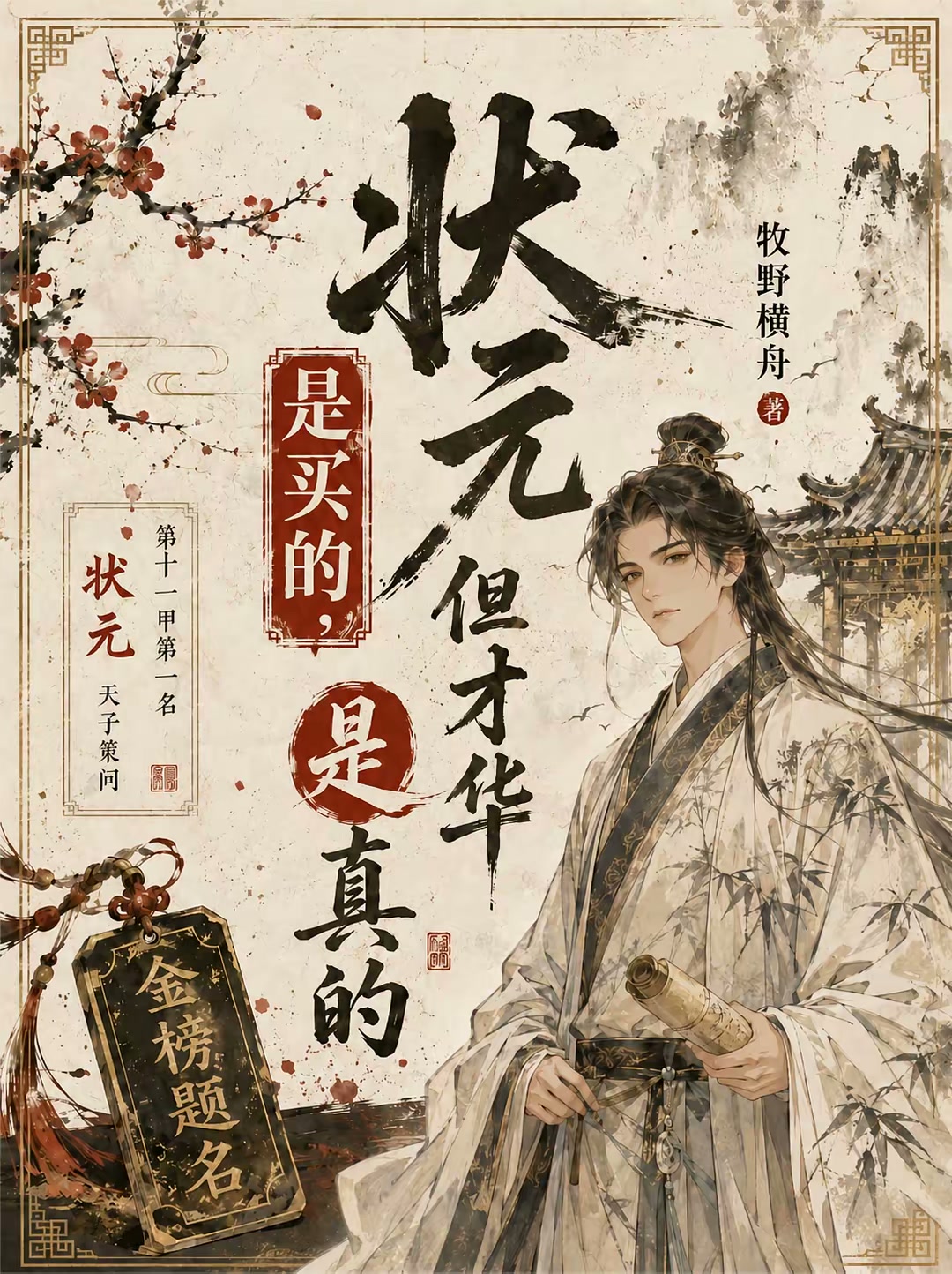 状元是买的，但才华是真的！封面