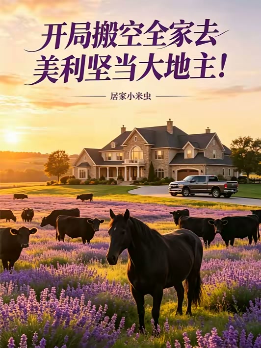 开局搬空全家去美利坚当大地主！封面