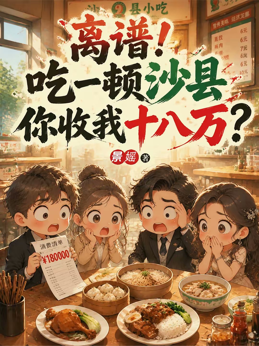 离谱！吃一顿沙县你收我十八万？封面