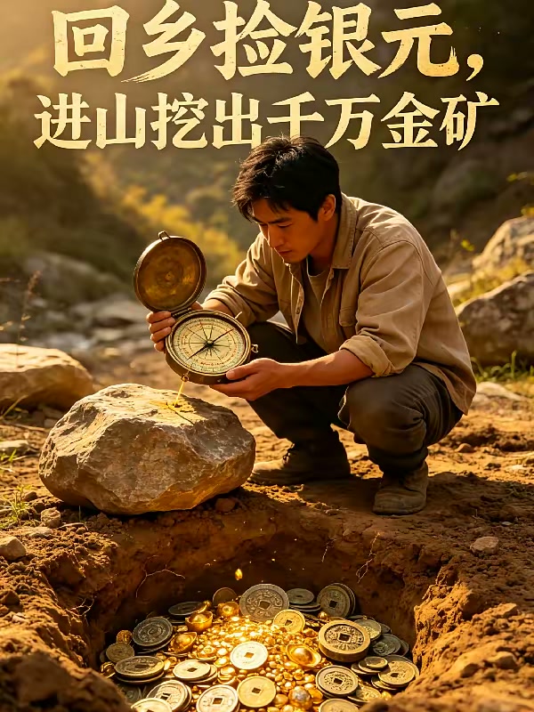回乡捡银元，进山挖出千万金矿封面