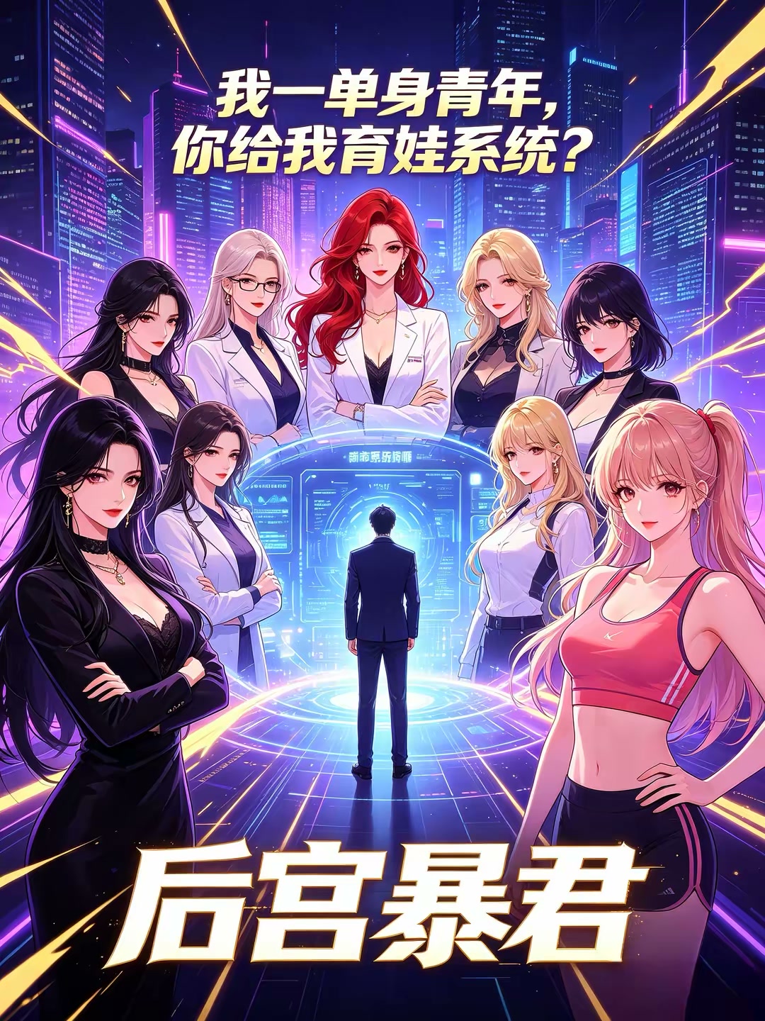 我一单身青年，你给我育娃系统？封面