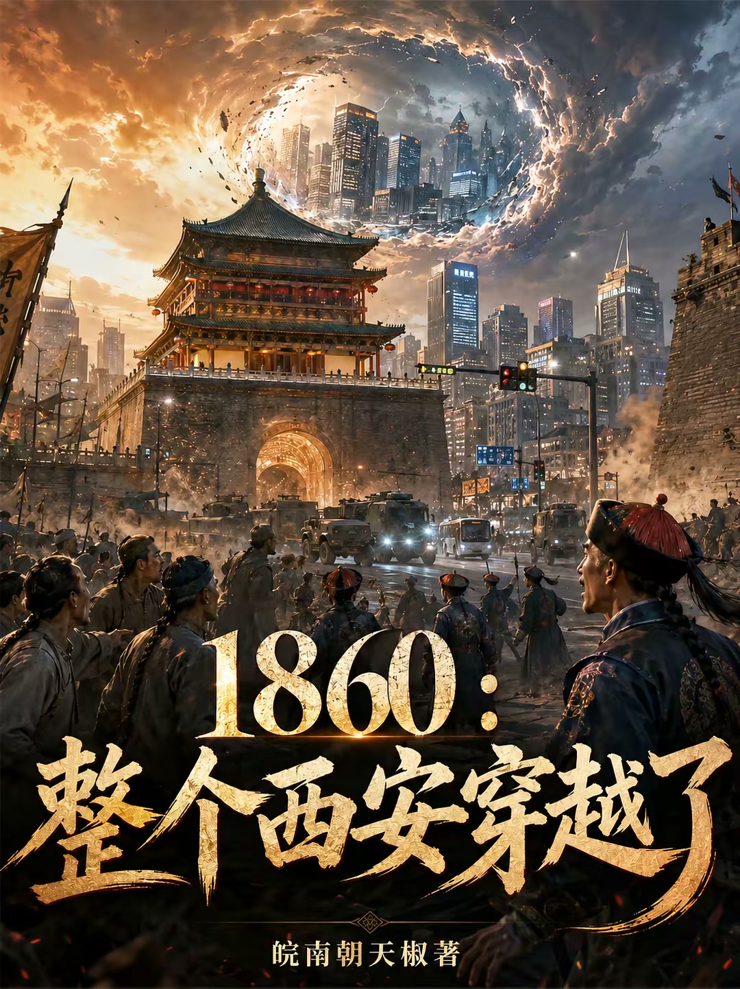 1860：整个西安穿越了封面