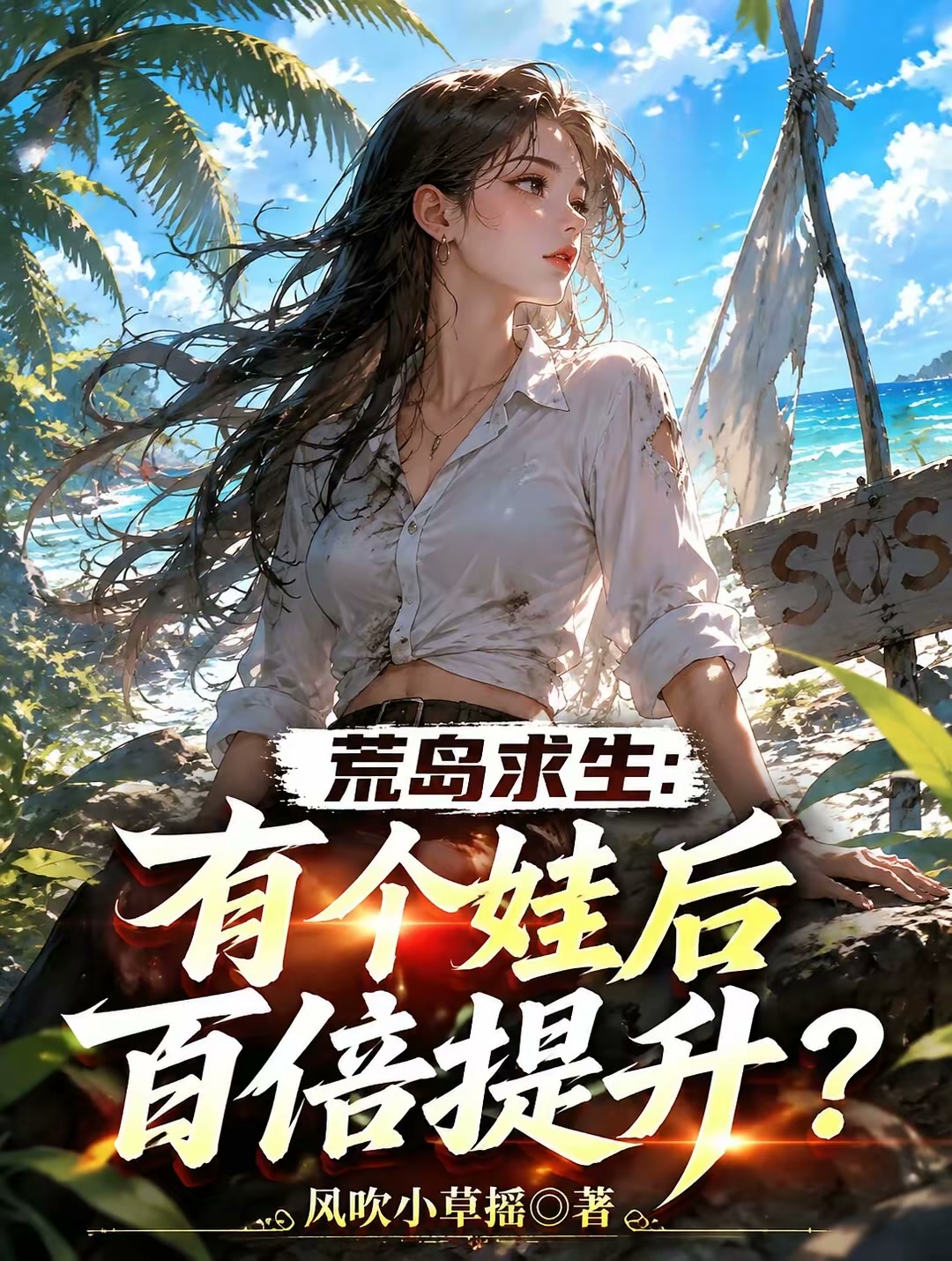 荒岛求生：有个娃后百倍提升？（又名荒岛求生：有了个娃后百倍提升？）封面