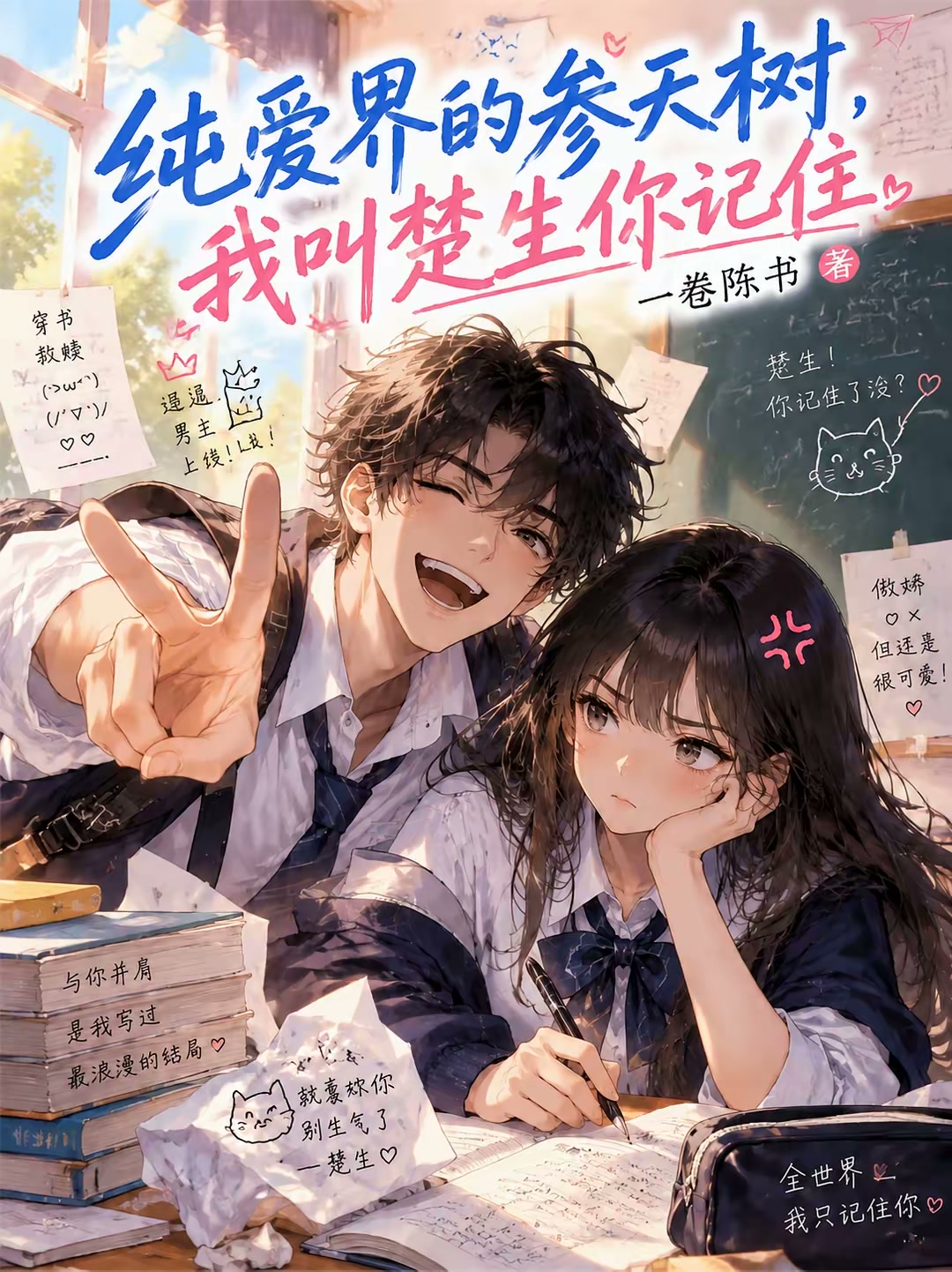 穿书后，爱上了要刀我的女主封面