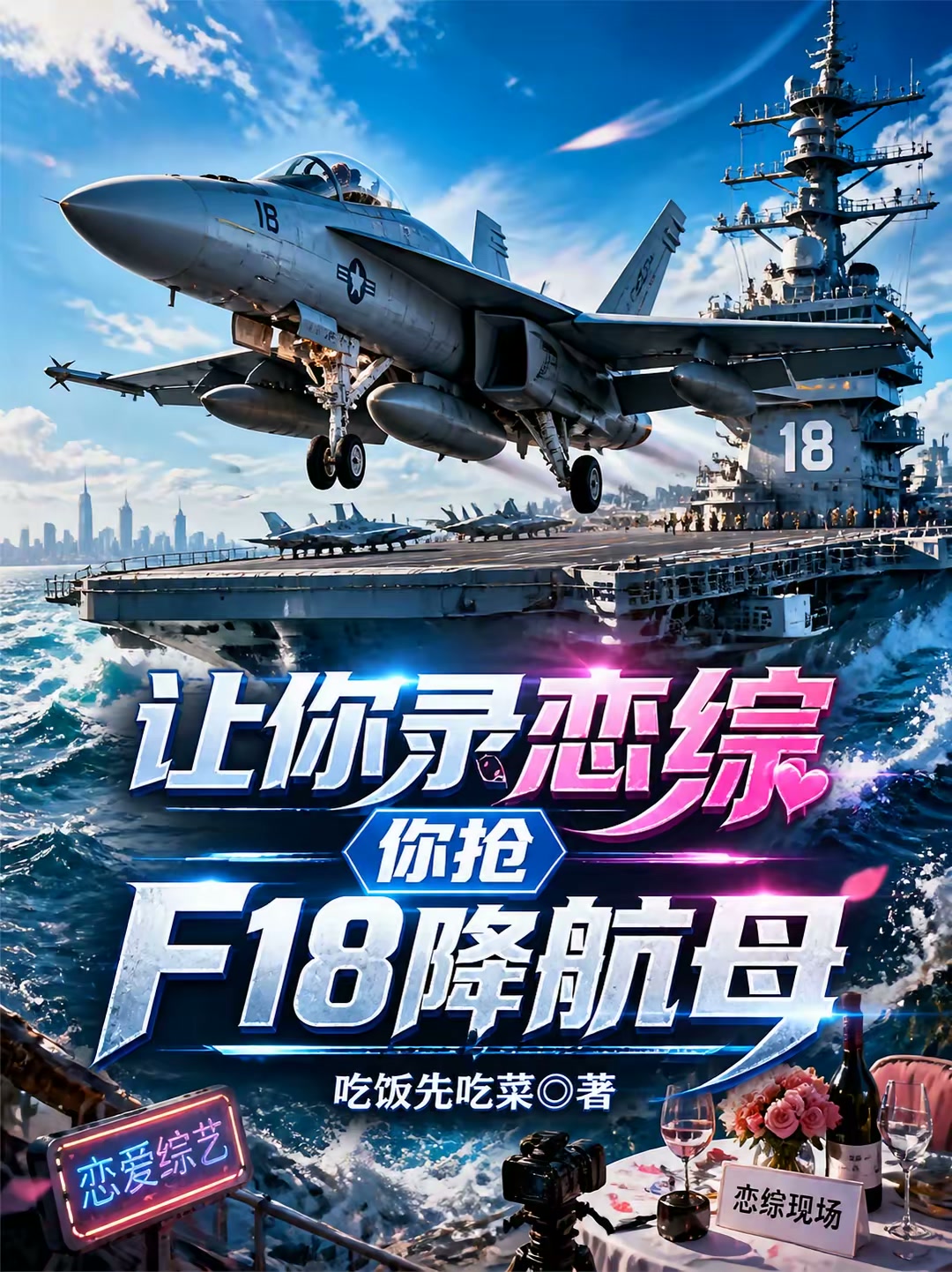 让你录恋综，你抢F18降航母封面