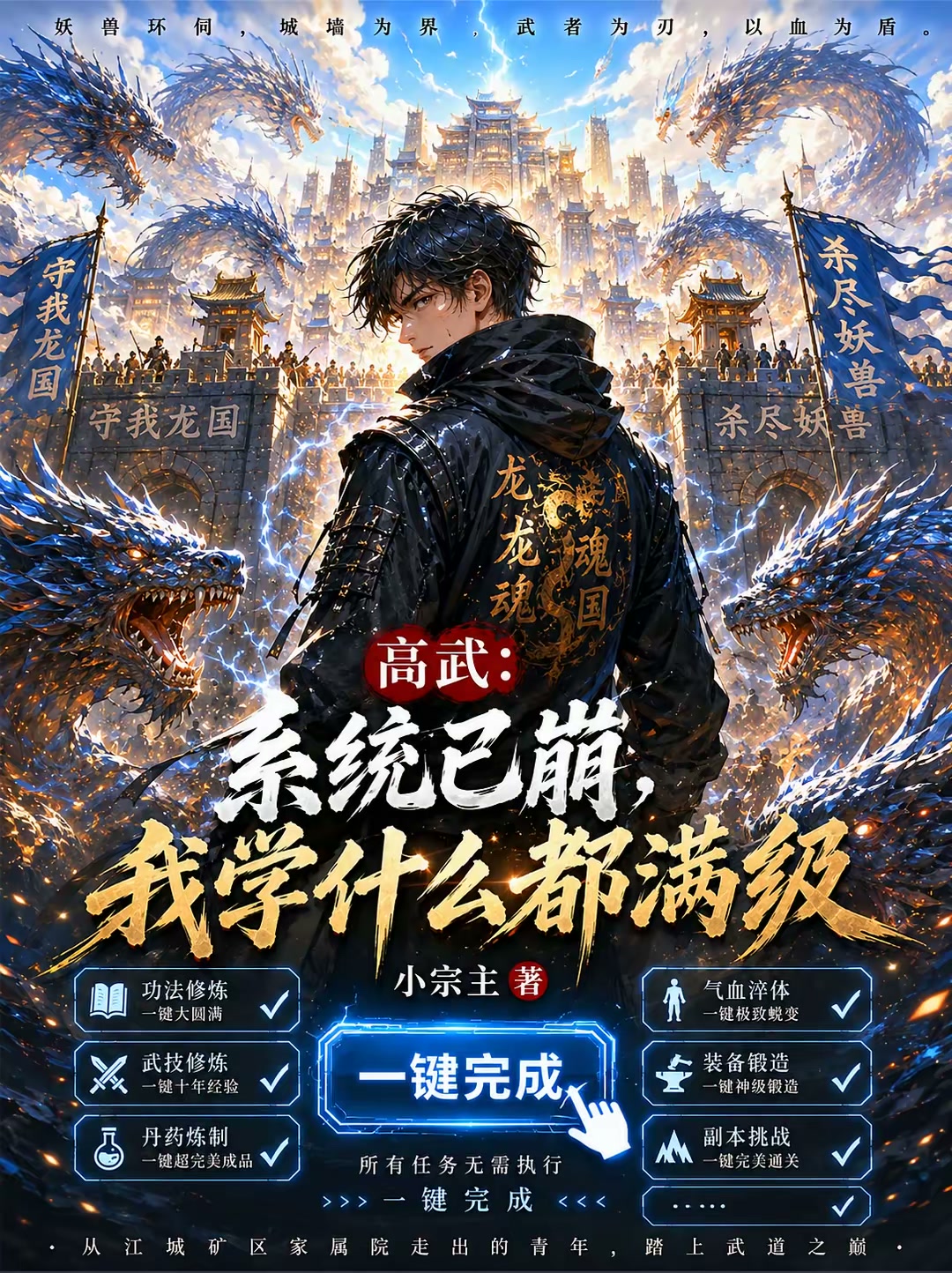 高武：系统已崩，我学什么都满级封面