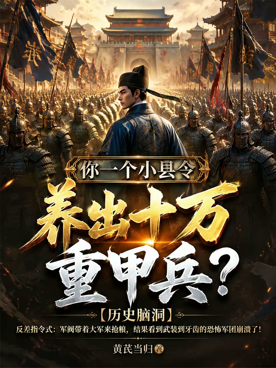 你一个小县令，养出十万重甲兵？封面