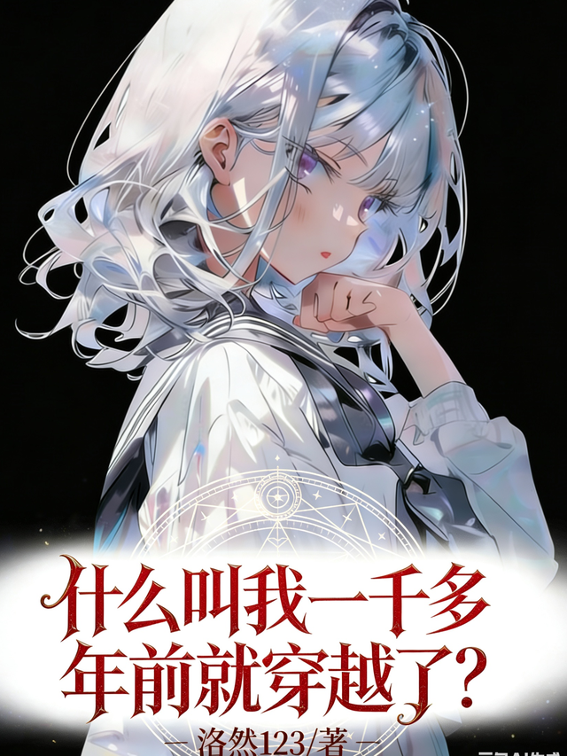 什么叫我一千多年前就穿越了？封面