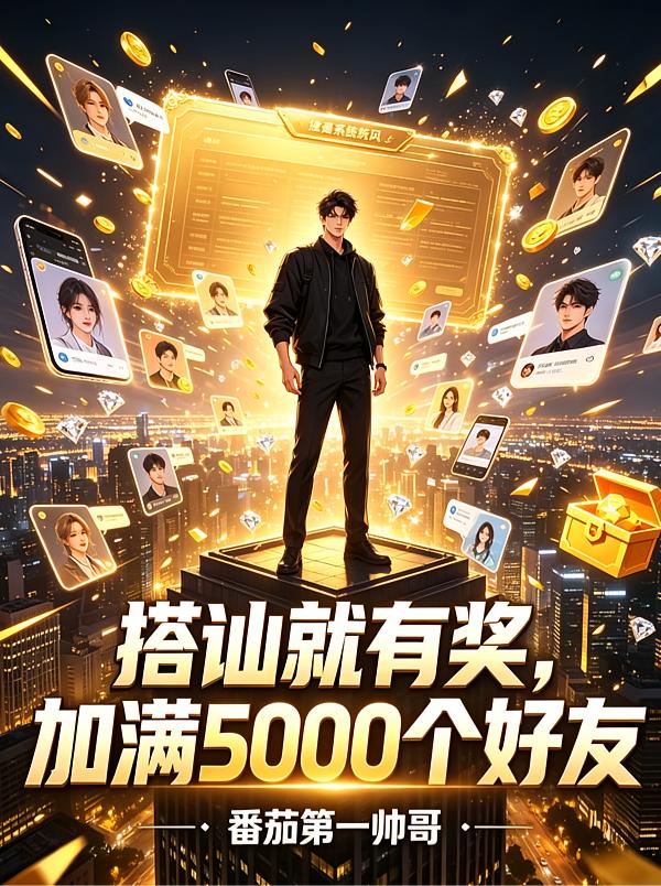 搭讪就有奖，加满5000个好友封面
