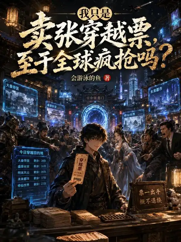 我只是卖张穿越票，至于全球疯抢吗？封面