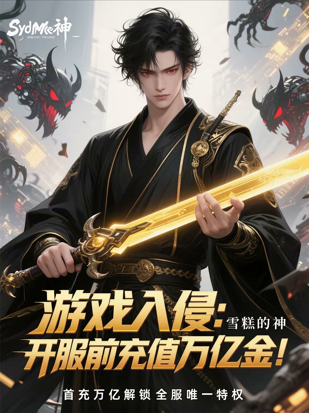 游戏入侵：开服前充值万亿金！封面